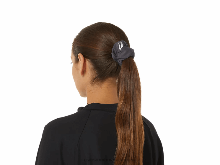 Asics wow/gri oțel noul scrunchie puternic reutilizat ZF4642994