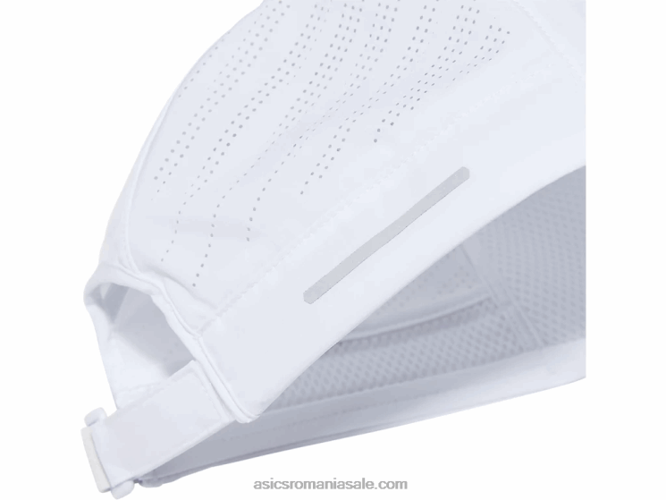 Asics alb strălucitor șapcă țesută ZF46486