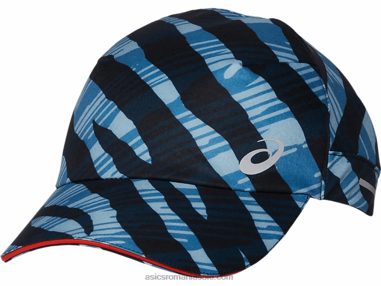 Asics roșii azur/cherry șapcă cu țesătură grafică ZF464973