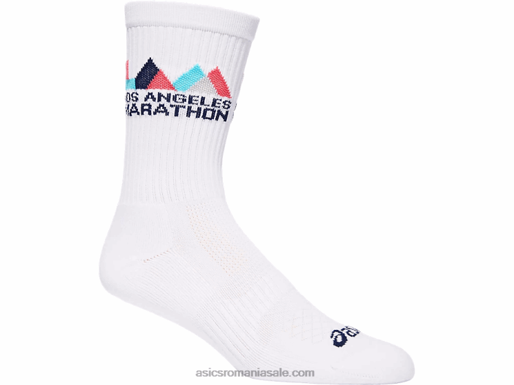 Asics alb strălucitor ciorapi lam crew ZF4641613