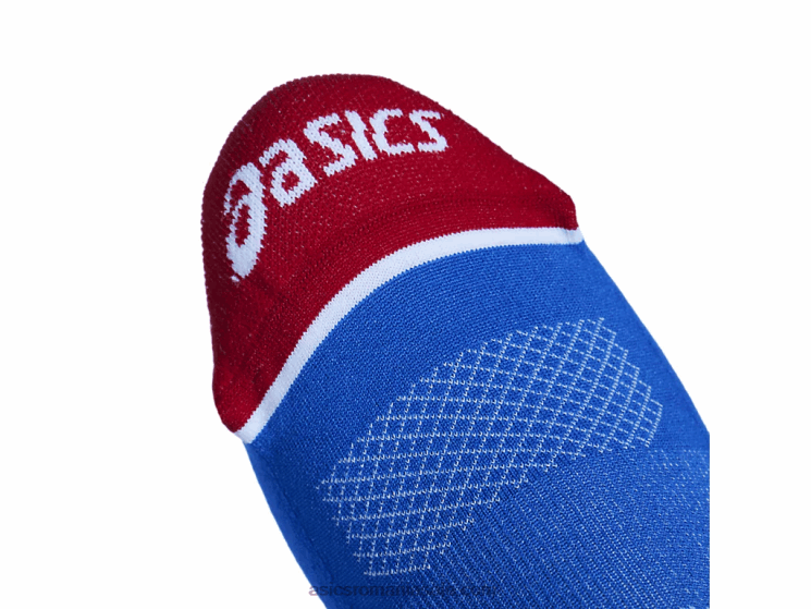 Asics albastru electric/rosu electric sosete echipaj SUA ZF4641288