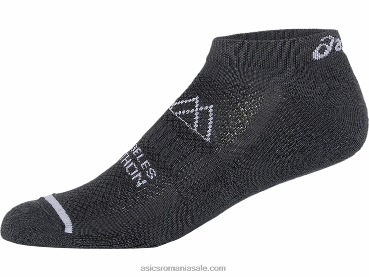 Asics negru/alb/gri pernă joasă pachet de 3 lam ZF4641369