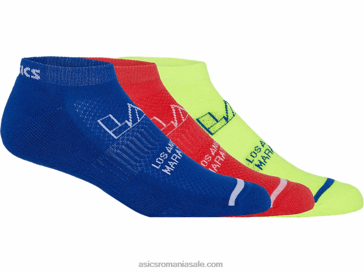 Asics trandafir de coastă/ceal pacific/galben pernă joasă pachet de 3 lam ZF4641371