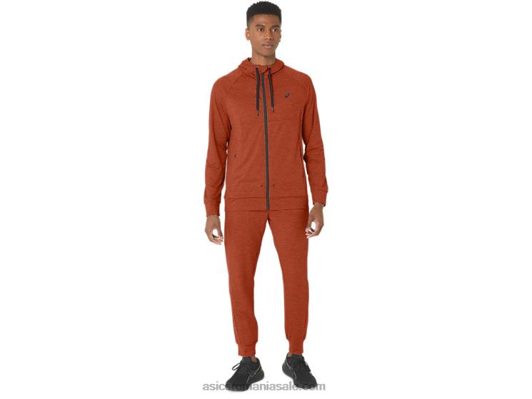 Asics colorant spațial cu condimente latte hanorac tech fz pentru bărbați 2.0 ZF464299
