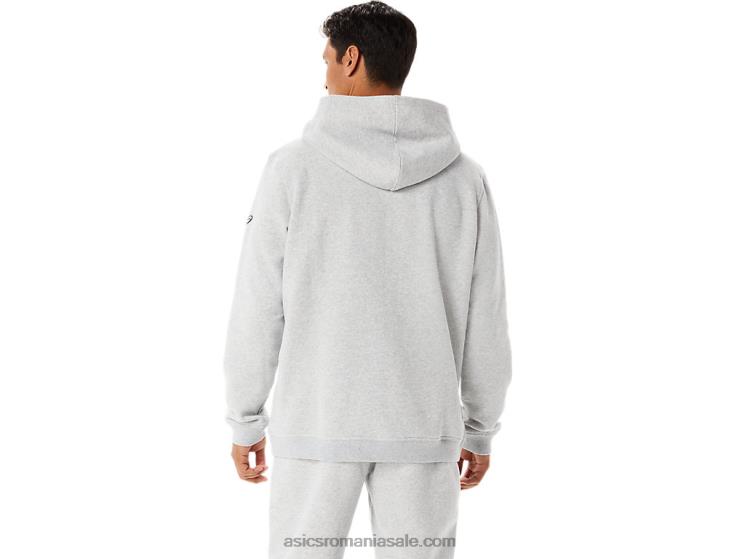 Asics erica gri deschis hanorac pentru bărbați din lână duminică ZF46454