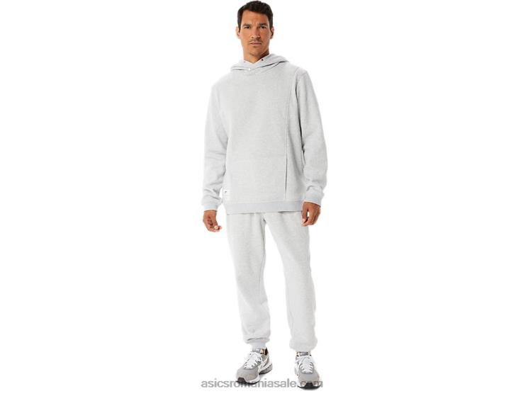 Asics erica gri deschis hanorac pentru bărbați din lână duminică ZF46454