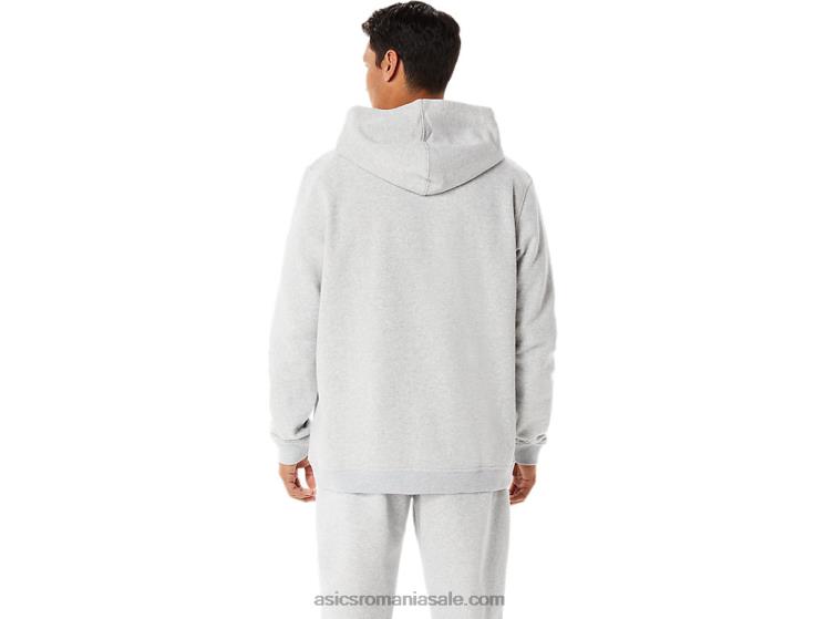 Asics erica gri deschis m sunday fleece hoody wch ZF4641284