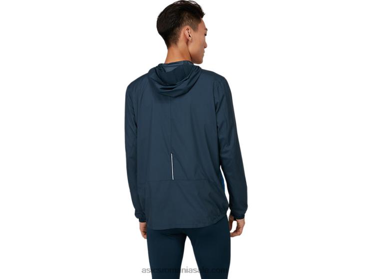 Asics albastru francez/albastru electric jachetă de spectacol pentru bărbați ZF4641673