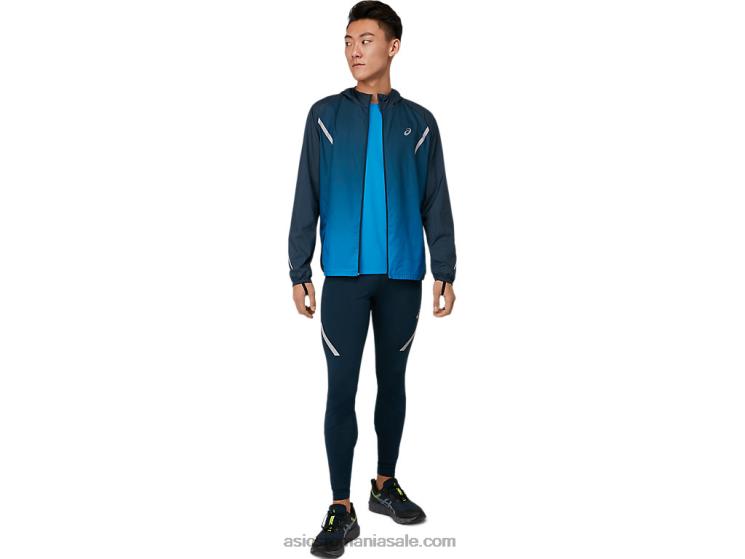 Asics albastru francez/albastru electric jachetă de spectacol pentru bărbați ZF4641673