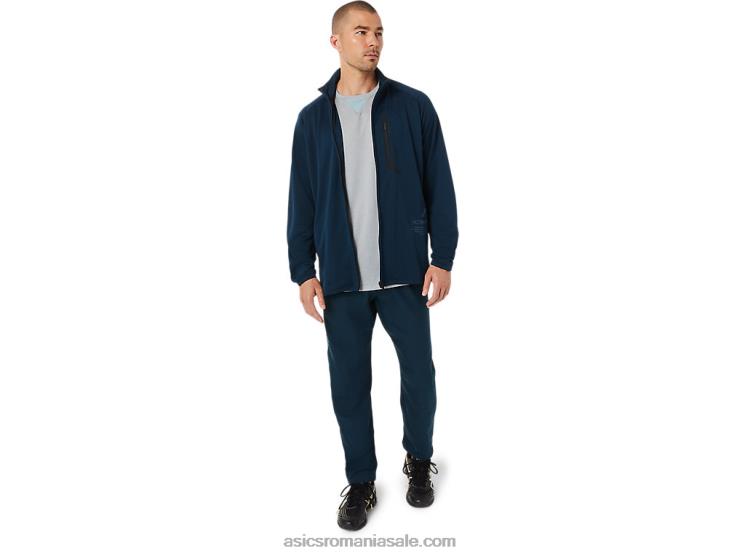 Asics albastru francez jachetă jacquard actibreeze pentru bărbați ZF4641503