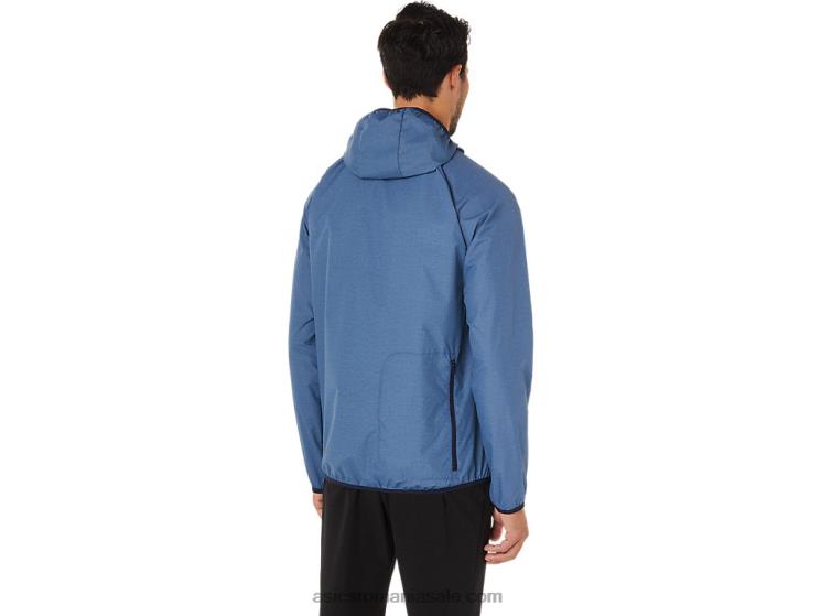 Asics albastru furtună erica/peacoat jachetă pentru bărbați ZF4641829