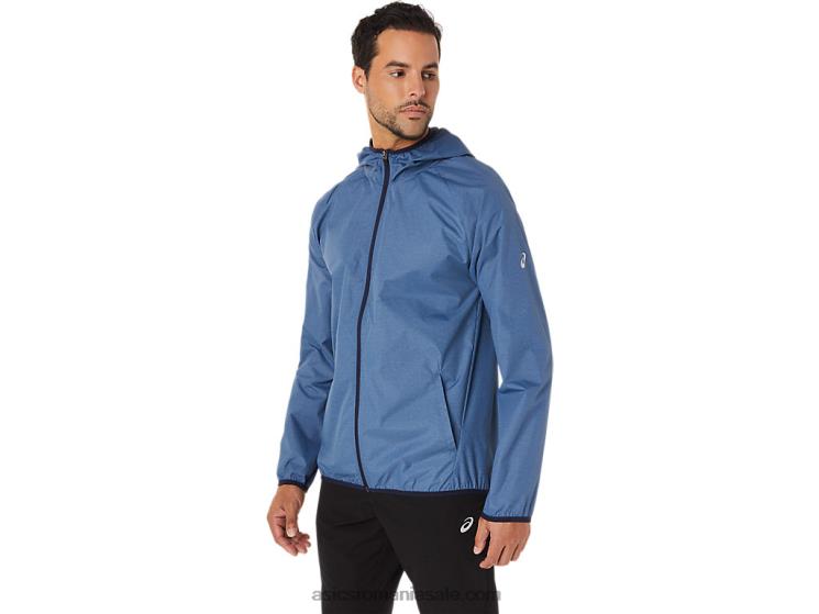 Asics albastru furtună erica/peacoat jachetă pentru bărbați ZF4641829