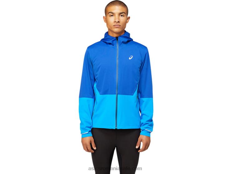Asics albastru monaco/albastru electric jachetă accelerate de iarnă pentru bărbați ZF4641615
