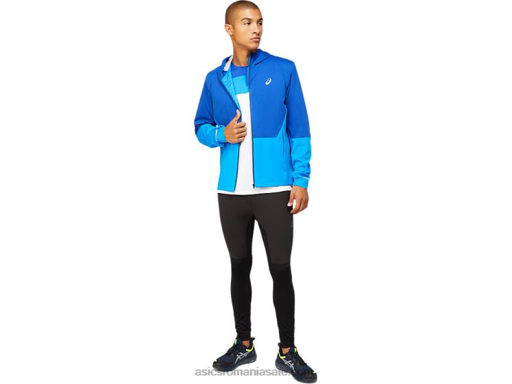 Asics albastru monaco/albastru electric jachetă accelerate de iarnă pentru bărbați ZF4641615