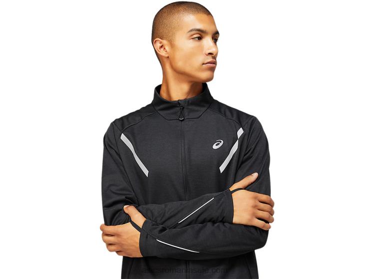 Asics negru de performanță jachetă de iarnă pentru bărbați ZF4641645
