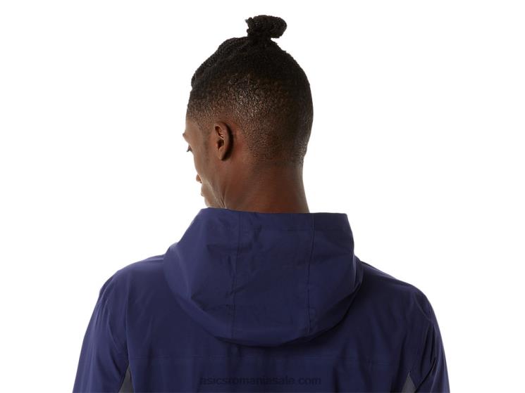 Asics palton/carrier gri jachetă impermeabilă pentru bărbați ZF4641401