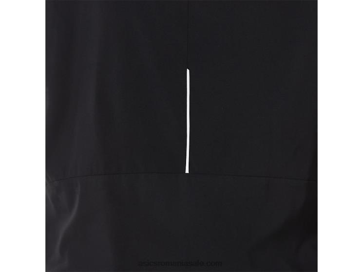 Asics performanță negru/pin catifea jachetă de spectacol pentru bărbați ZF464832