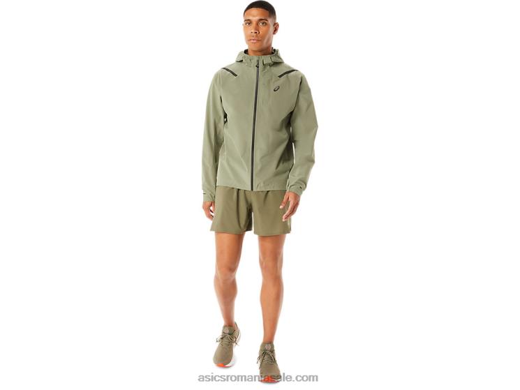 Asics verde lichen jachetă accelerate impermeabilă 2.0 pentru bărbați ZF4641103