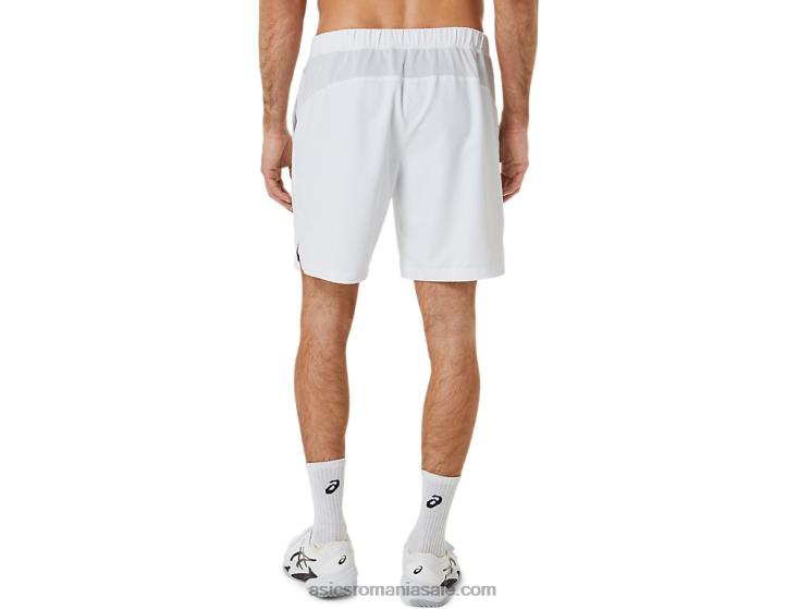 Asics alb strălucitor curte pentru bărbați 9 pe scurt ZF464371