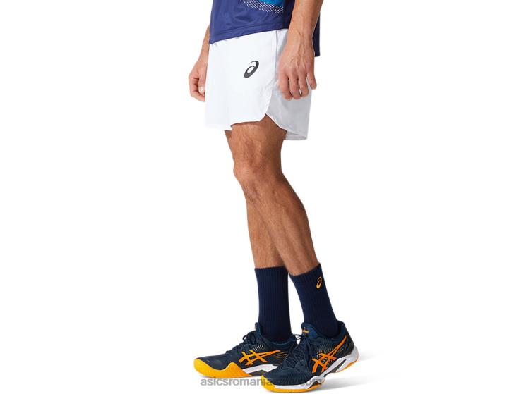 Asics alb strălucitor meci masculin 7 pe scurt ZF4641999