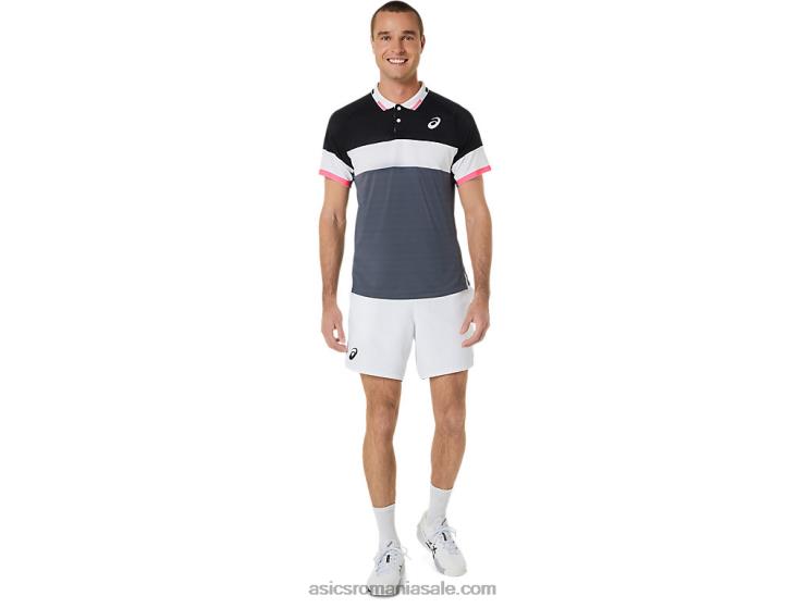 Asics alb strălucitor meci masculin 7 pe scurt ZF464489