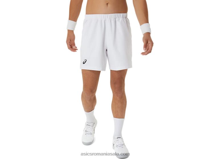 Asics alb strălucitor teren pentru bărbați 7 pe scurt ZF464394