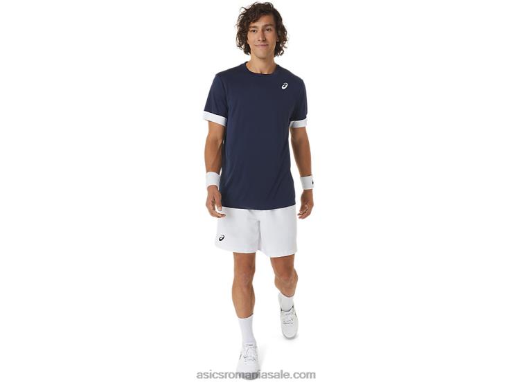 Asics alb strălucitor teren pentru bărbați 7 pe scurt ZF464394