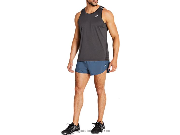 Asics albastru de furtună pantalon scurt pentru bărbați ZF4641821