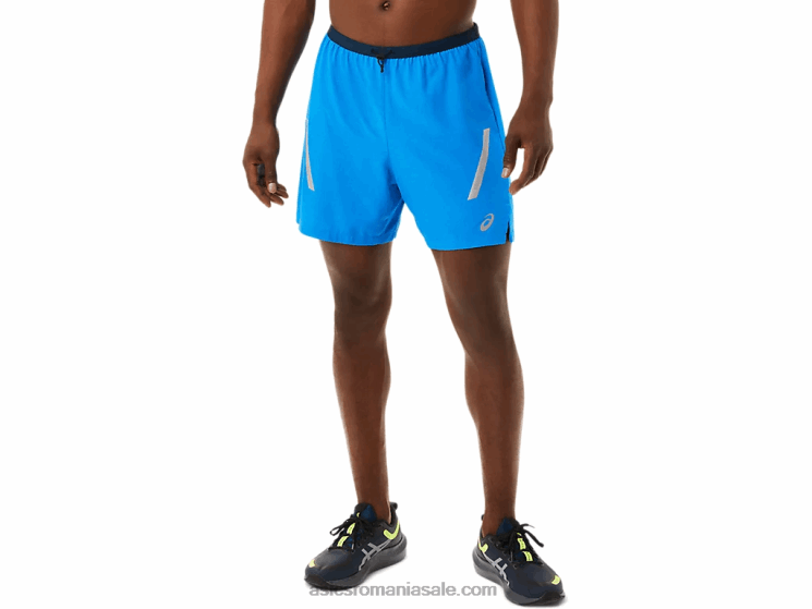 Asics albastru electric/albastru francez pantalon scurt pentru bărbați ZF4641675