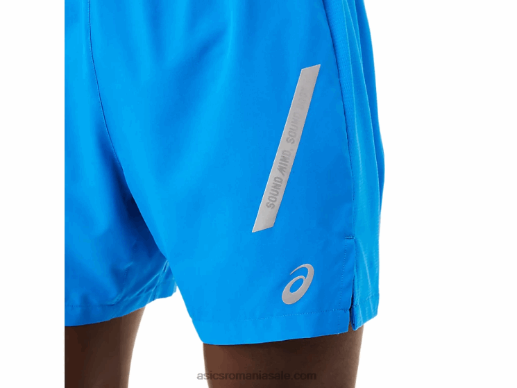 Asics albastru electric/albastru francez pantalon scurt pentru bărbați ZF4641675