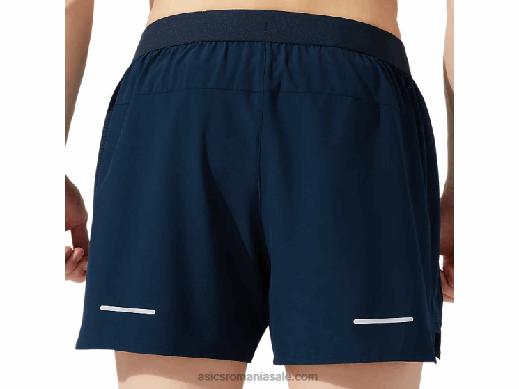 Asics albastru francez drum masculin 2-n-1 5in scurt ZF4641957