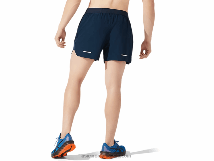 Asics albastru francez drum masculin 5 pe scurt ZF4641973