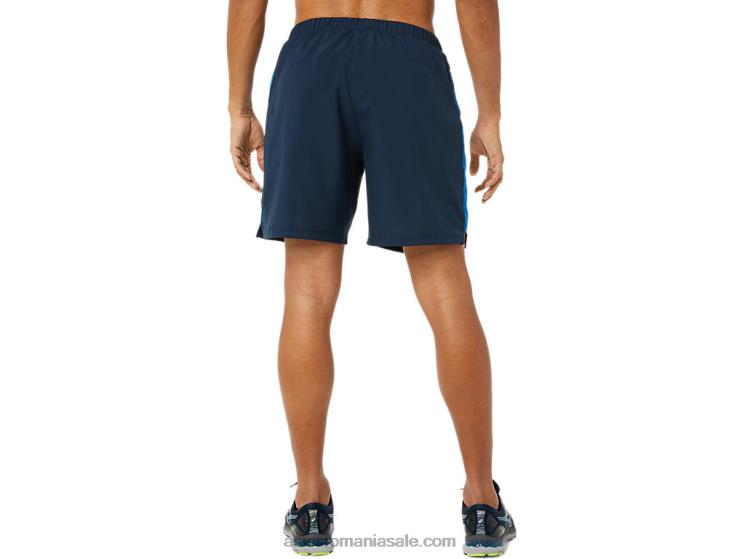 Asics albastru francez/lake drive gata pentru bărbați 7 în scurt ZF4641395
