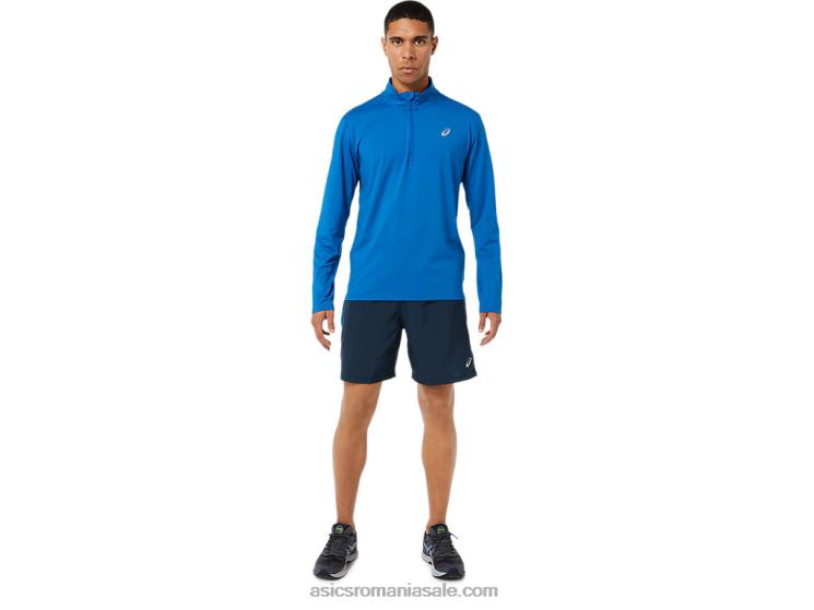 Asics albastru francez/lake drive gata pentru bărbați 7 în scurt ZF4641395