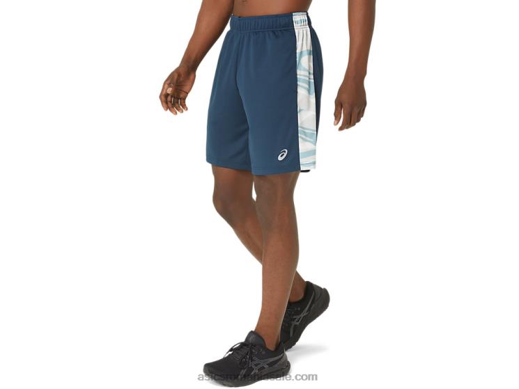 Asics albastru francez/nuanta polara antrenament scurt ZF46494