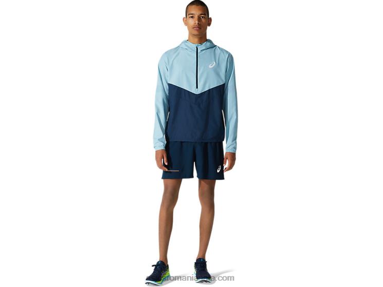 Asics albastru francez scurt de vizibilitate pentru bărbați ZF4641998