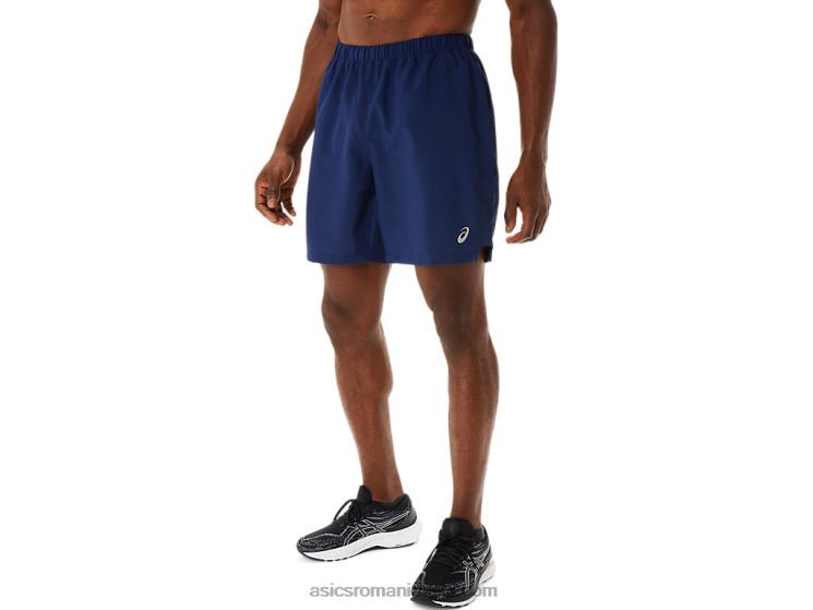 Asics albastru indigo gata pentru bărbați 7 în scurt ZF464207
