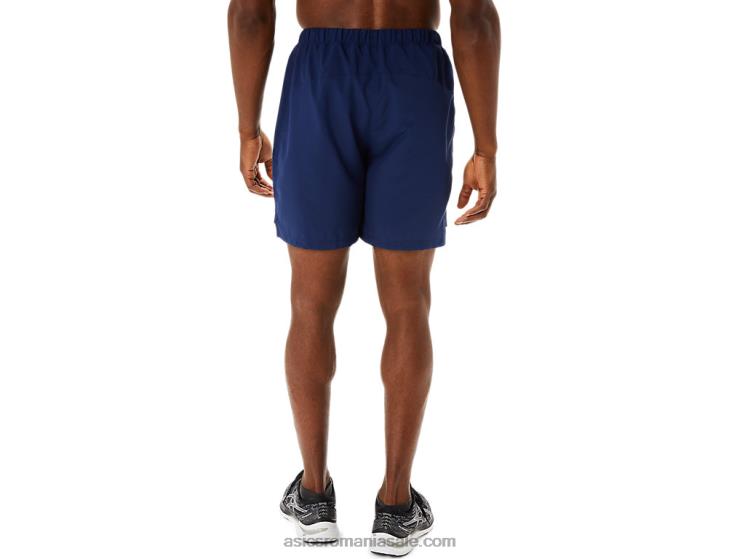 Asics albastru indigo gata pentru bărbați 7 în scurt ZF464207