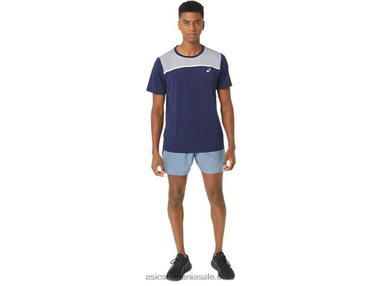 Asics albastru oțel pantaloni scurți 5in pr lyte pentru bărbați 2.0 ZF46433