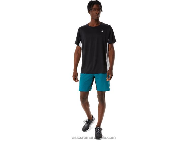 Asics catifea pin/performanță negru mixer scurt de 9 inci pentru bărbați ZF4641052