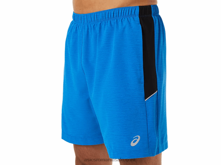 Asics colorant spațial albastru electric pantaloni scurți pentru bărbați 7in pr lyte ZF4641809