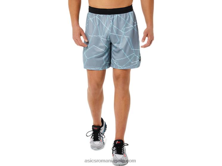 Asics foaie de piatră pantaloni scurți cu imprimeu de sezon pentru bărbați ZF4641437