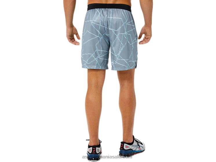 Asics foaie de piatră pantaloni scurți cu imprimeu de sezon pentru bărbați ZF4641437