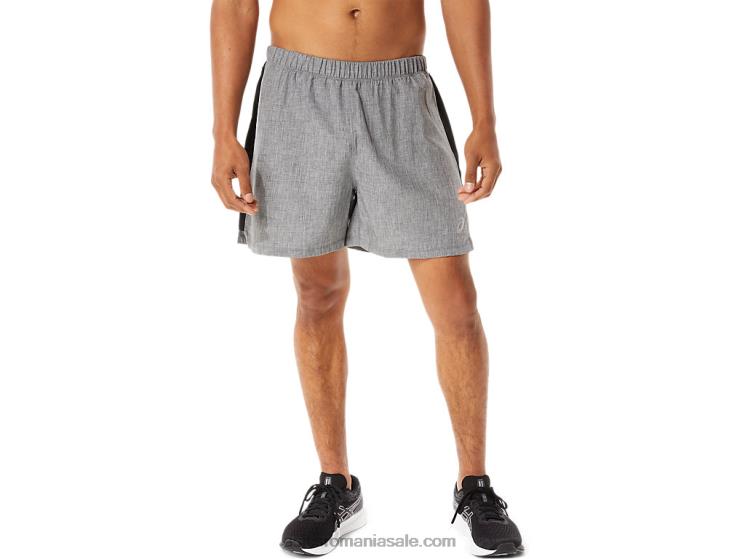Asics gri închis negru/negru set gata pentru bărbați 5 în scurt ZF464974