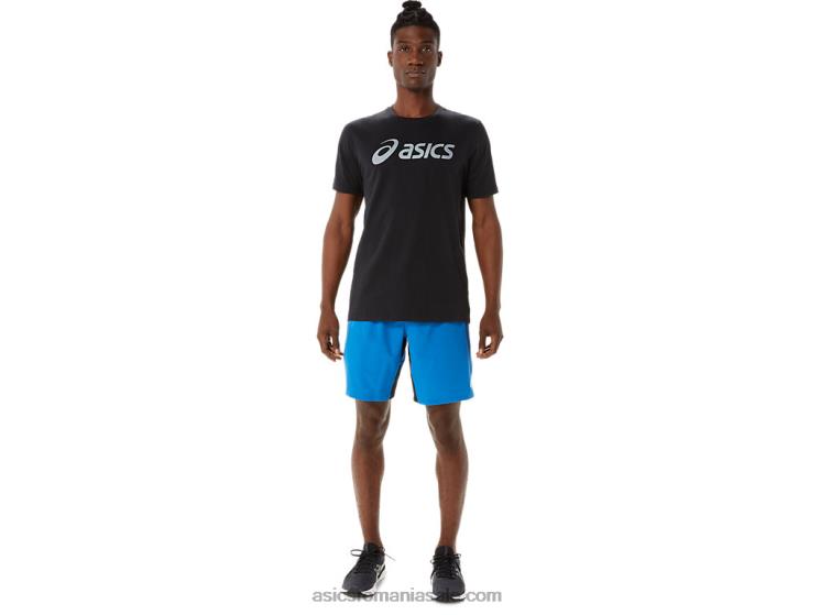 Asics lac drive/performance black mixer scurt de 9 inci pentru bărbați ZF4641409