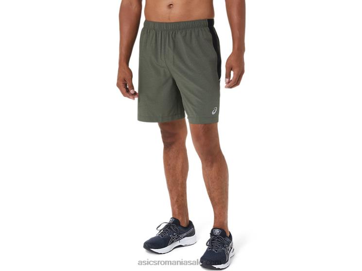 Asics manta verde htr/perf negru pantaloni scurți pentru bărbați 7in pr lyte ZF4641022