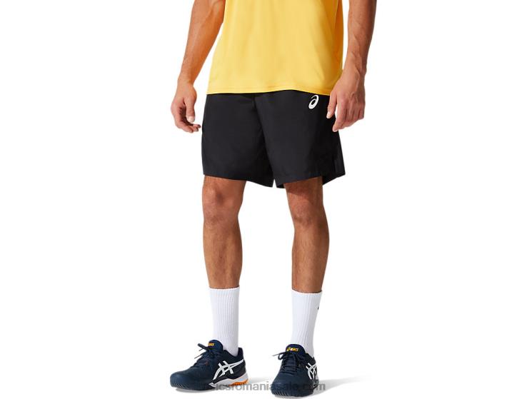 Asics negru de performanță curte pentru bărbați 9 pe scurt ZF4641961