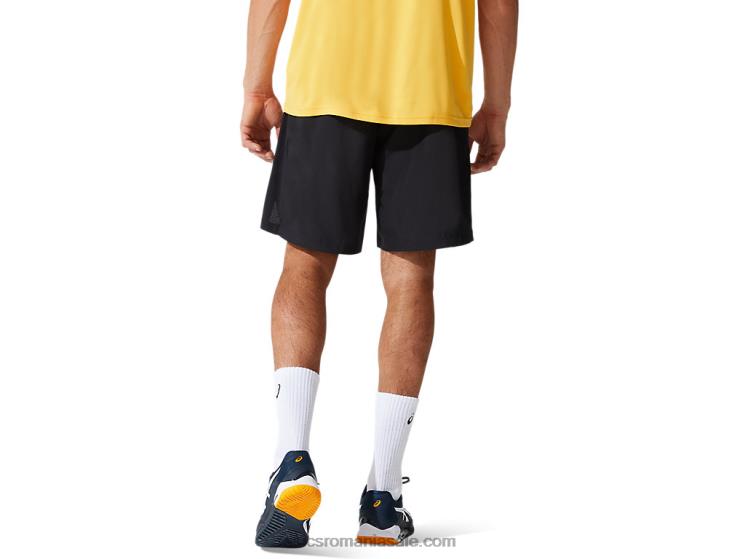 Asics negru de performanță curte pentru bărbați 9 pe scurt ZF4641961