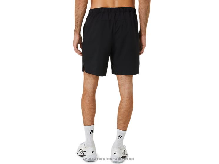 Asics negru de performanță curte pentru bărbați 9 pe scurt ZF464374