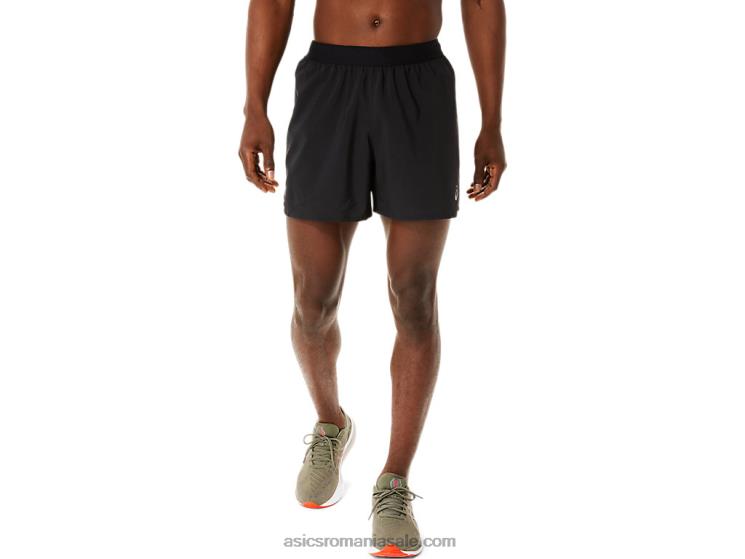 Asics negru de performanță drum masculin 5 pe scurt ZF4641099